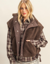Load image into Gallery viewer, Don’t Mind If I Do Sherpa Vest