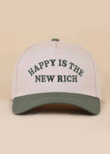 Load image into Gallery viewer, Happy Is The New Rich Hat