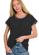 Load image into Gallery viewer, Say It Again Black Elevated Basic