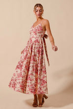 Load image into Gallery viewer, Spring Is Coming Floral Tie Back Dress
