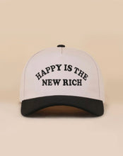 Load image into Gallery viewer, Happy Is The New Rich Hat
