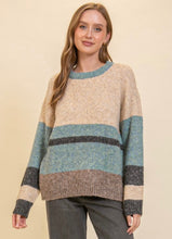 Load image into Gallery viewer, Into It Striped Sweater
