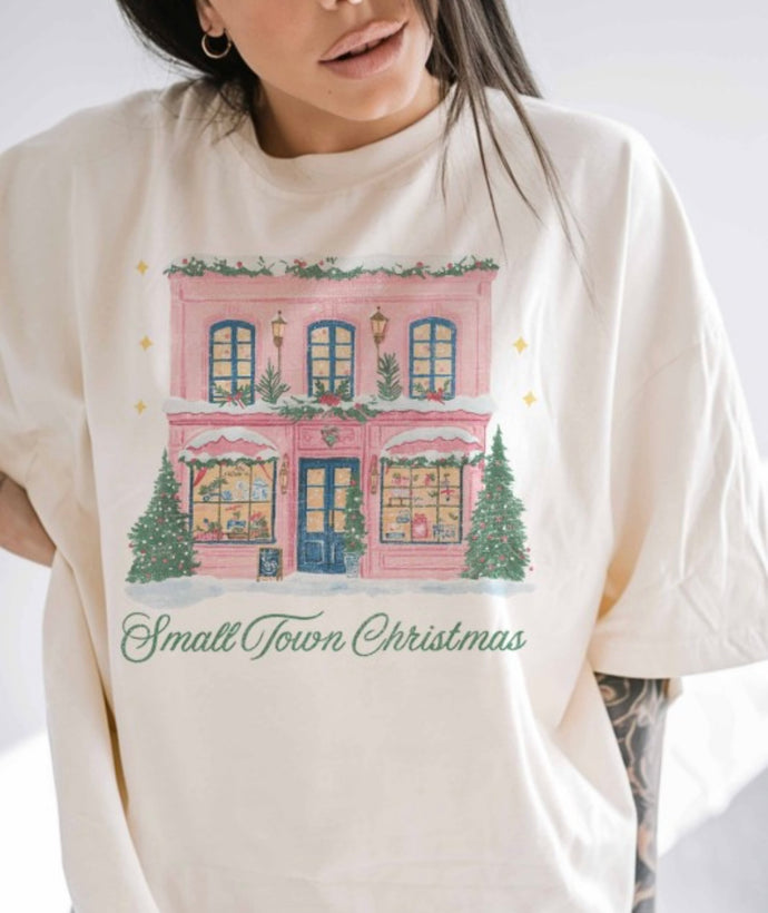 Small Town Christmas Tee