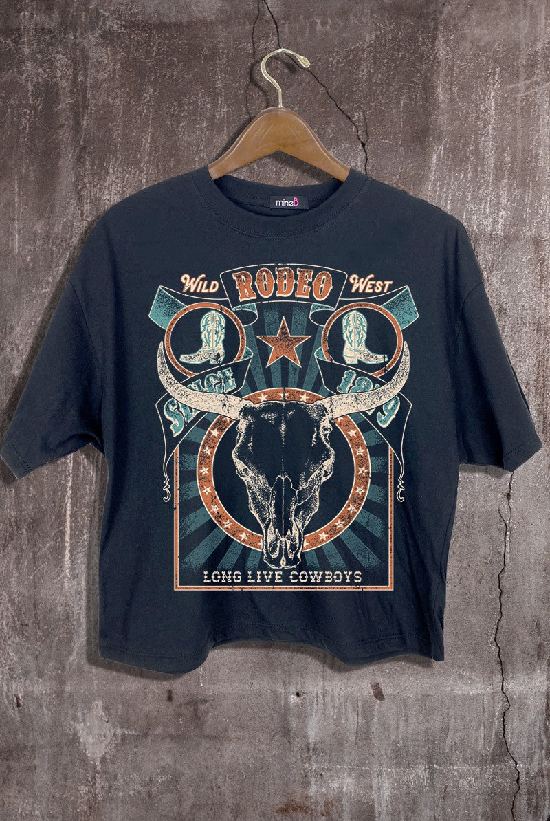 Rodeo- Long Live Cowboys Tee