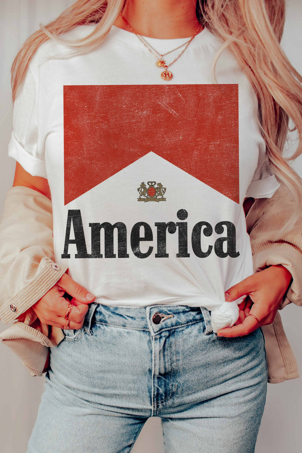 America Graphic Tee  ~ Pre-Sale- Pick Up In Store/Ship Out Friday
