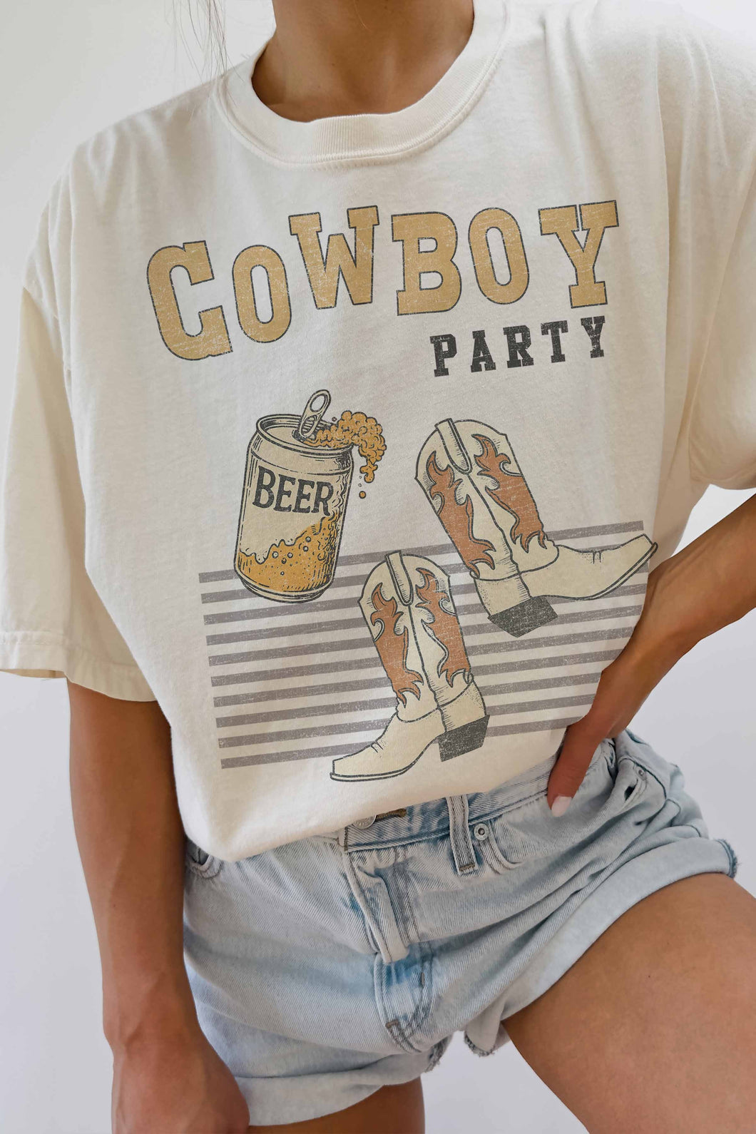 Cowboy Party Graphic Tee