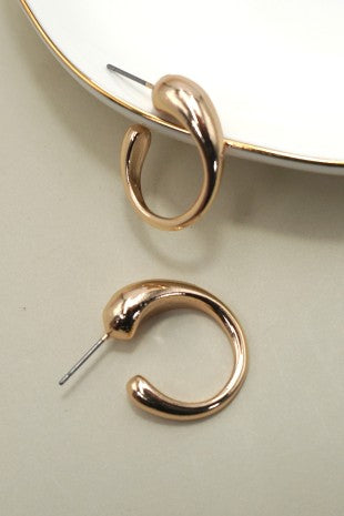 Gold Hoop Earring
