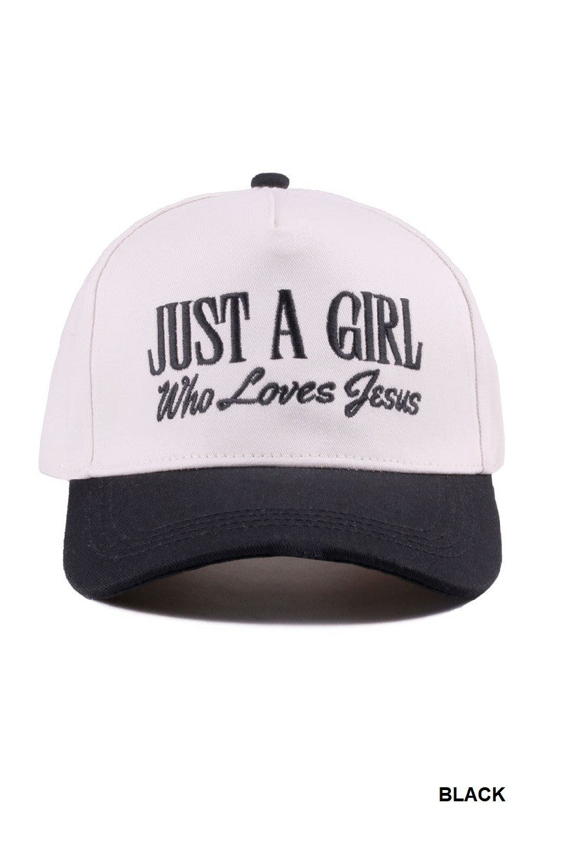 Just a Girl Ball Cap
