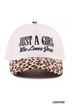 Load image into Gallery viewer, Just a Girl Ball Cap
